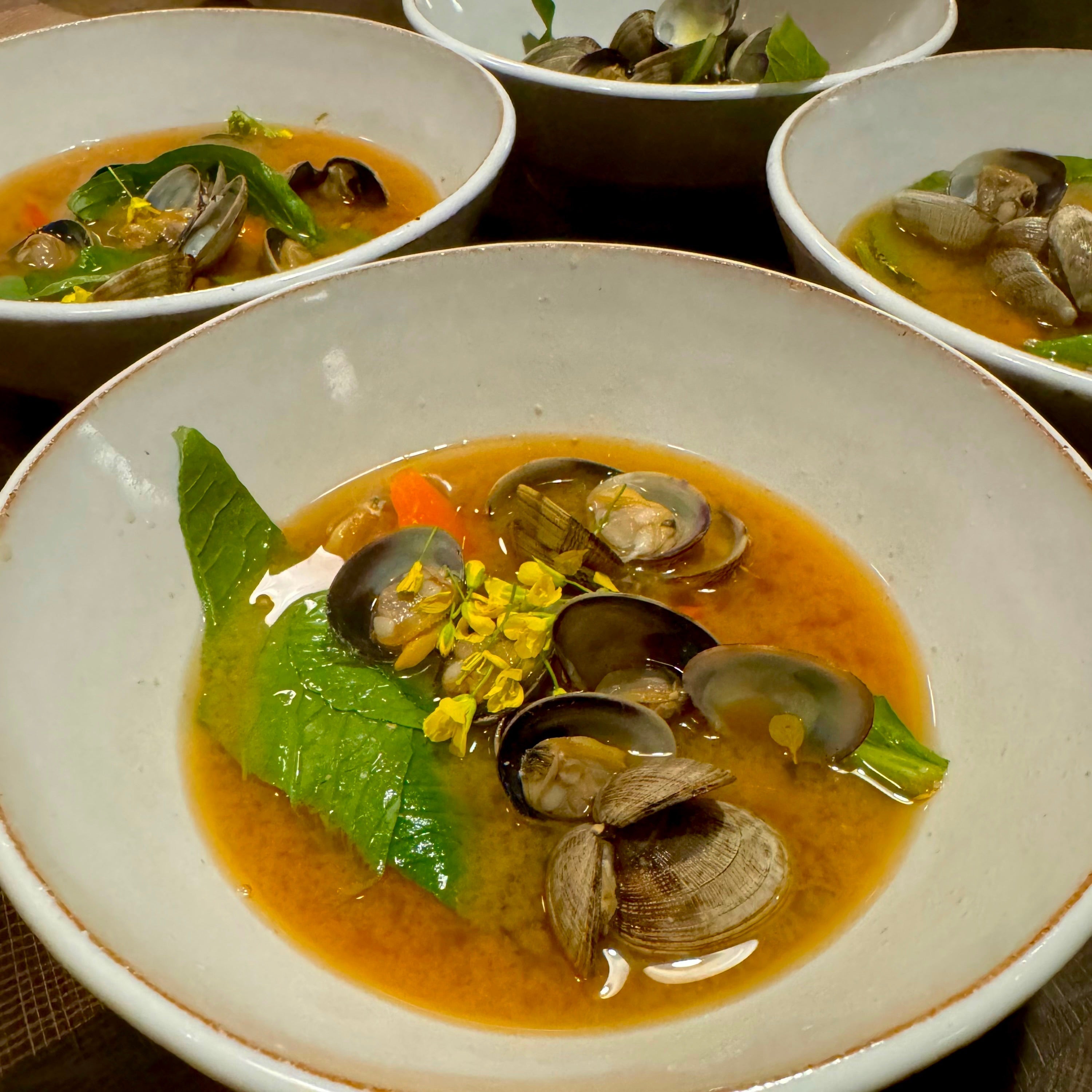 Clams In Dwenjang Broth